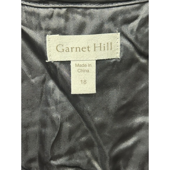 Garnet Hill Boheme Easy Lace Lined Dress Feminine Classic Minimalist Boho Sz 18 - Picture 6 of 16